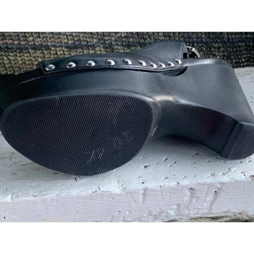 NWOT Michael Kors Wedges With Silver Studs Women size 11M - Picture 10 of 13